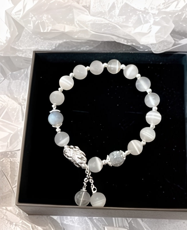 Cymophane Alabaster Bracelet